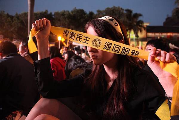 20140330凱道反服貿黑衫軍in立法院門口 中山南路場 20140330凱道反服貿黑衫軍in立法院門口 中山南路場