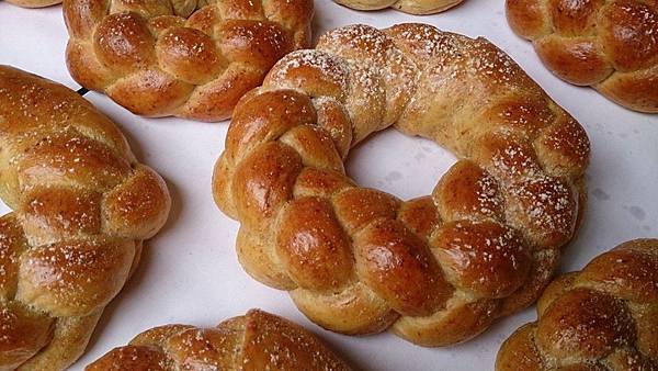 咖啡車胚芽軟花圈