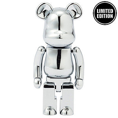 新品到貨：MEDICOM TOY 200% 超合金BE@RBRICK Chrome Ver.－台北