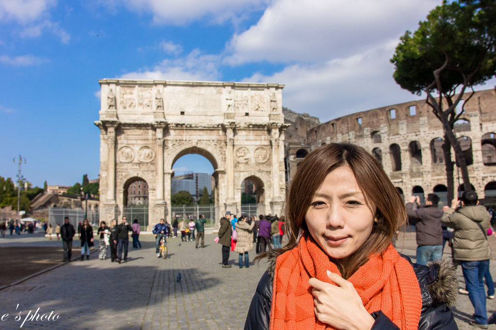 『蜜月旅行』加利利 義大利11日 羅馬(Roma) 凱旋門 競技場 真實之口