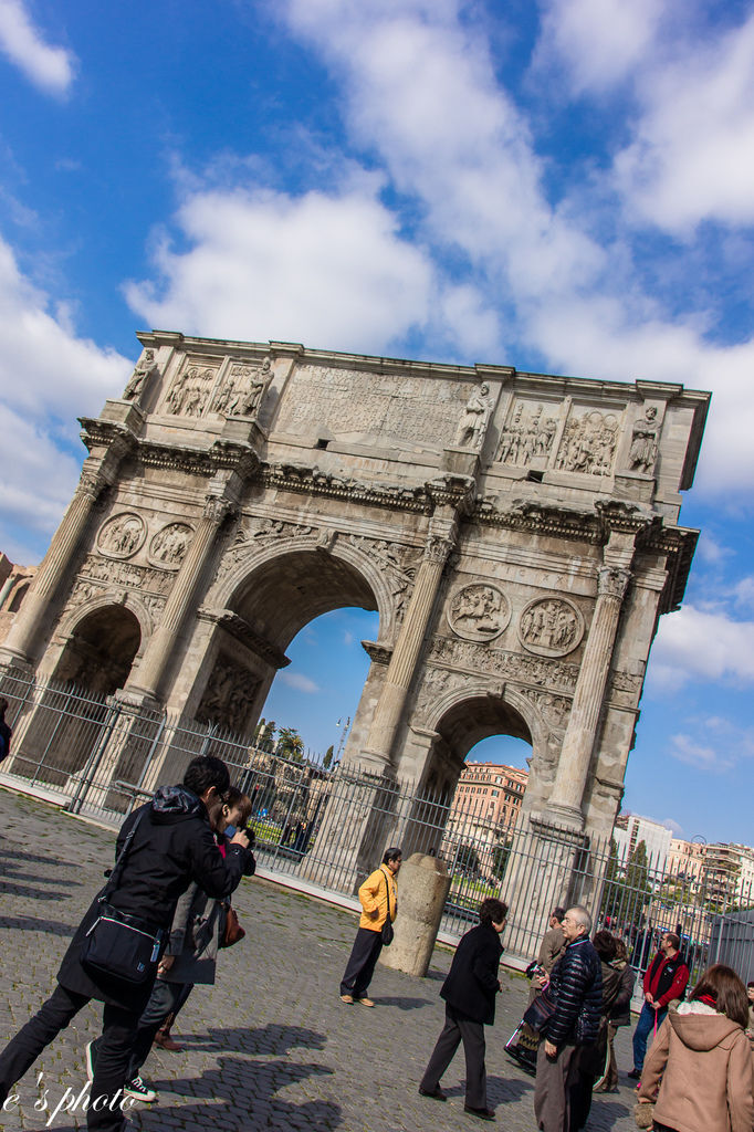 『蜜月旅行』加利利 義大利11日 羅馬(Roma) 凱旋門 競技場 真實之口