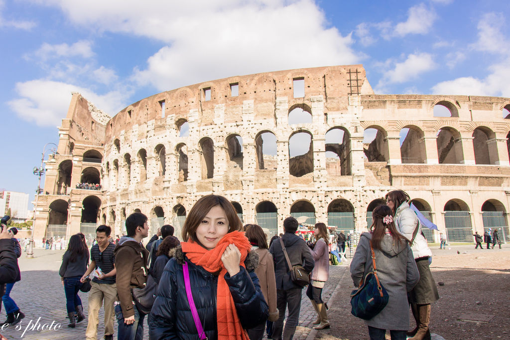 『蜜月旅行』加利利 義大利11日 羅馬(Roma) 凱旋門 競技場 真實之口