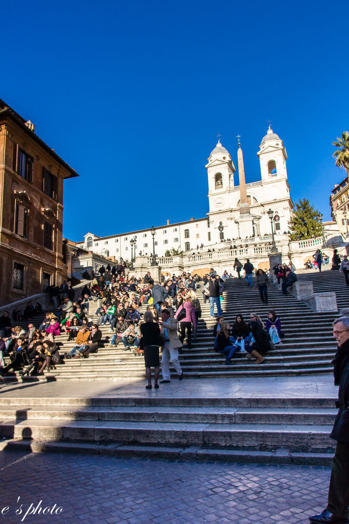 『蜜月旅行』加利利 義大利11日 羅馬(Roma) 西班牙台階(Spanish Steps)+戰利品