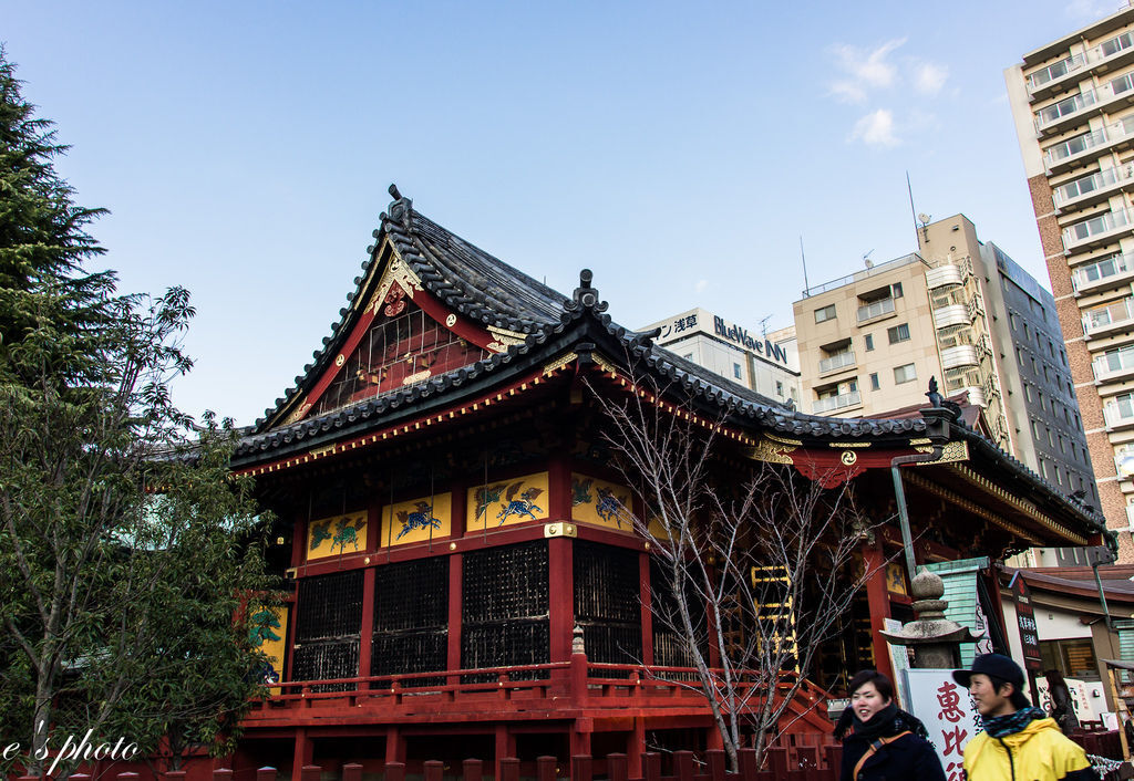 『日本自由行』東京 聖誕節 五天四夜 淺草寺 雷門 仲見世通 大黑家