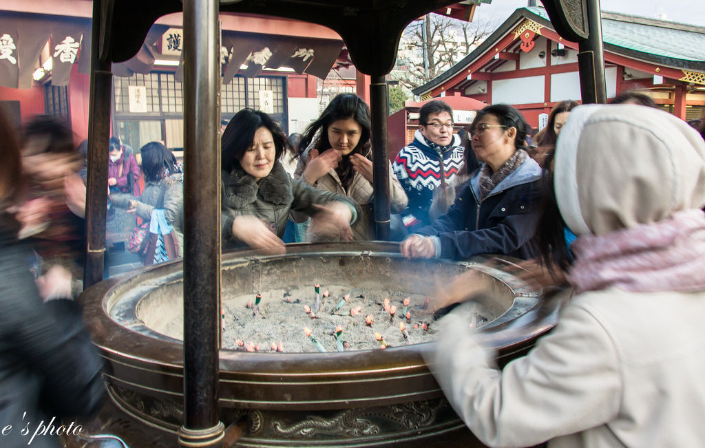 『日本自由行』東京 聖誕節 五天四夜 淺草寺 雷門 仲見世通 大黑家