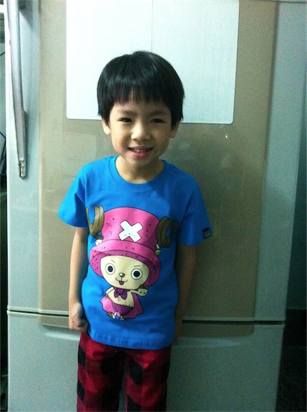 姑姑送Todd的喬巴超人衣服-01