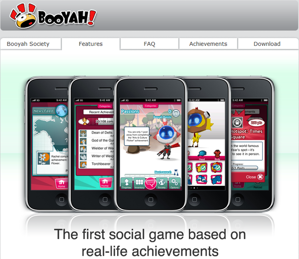 Booyah Homepage