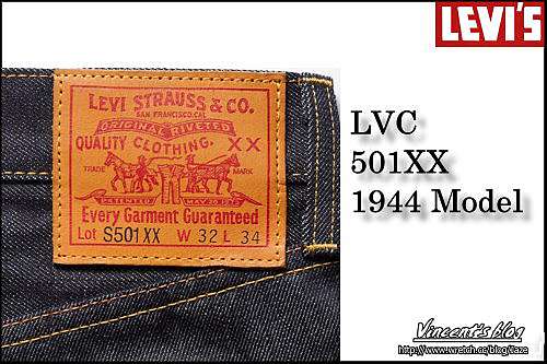 Levis Vintage Clothing LVC 1944-501XX Model @ Denim Daddy 單寧老爹