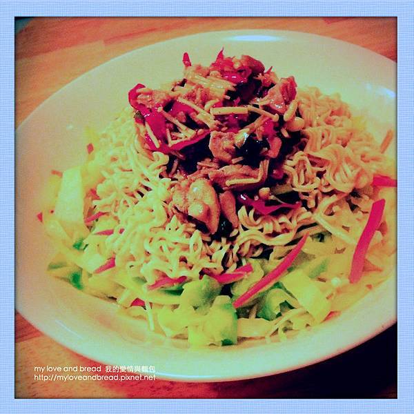 130425 chicken noodles in spicy source 02