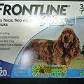 蚤不到,Frontline plus, 3支裝 (跳蚤,壁蝨