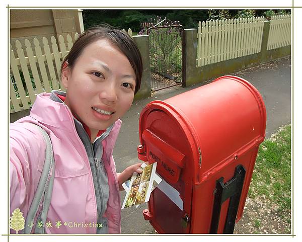 I'm in ROSS to post card