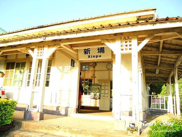 新埔車站：【苗栗】日式風味最靠海的木造站房❤新埔火車站