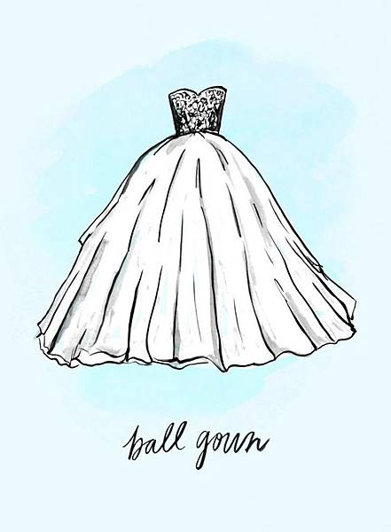 禮服-澎裙禮服（Ball Gown）