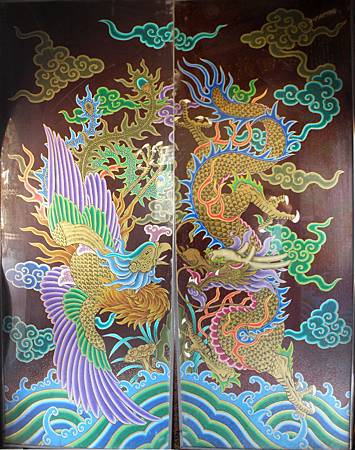龍與鳳(將軍區保濟宮門神) 龍與鳳(將軍區保濟宮門神)