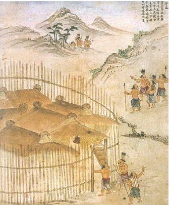 番社采風圖-守隘 番社采風圖-守隘