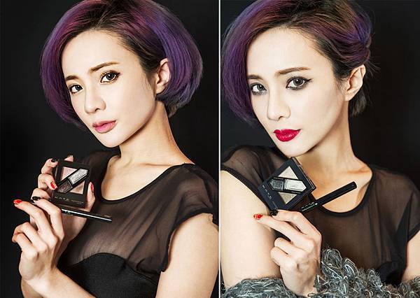 ♥愛漂亮♥KATE春夏新品的兩種質感妝容♥