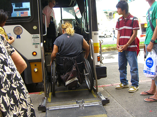 bus wheelchair