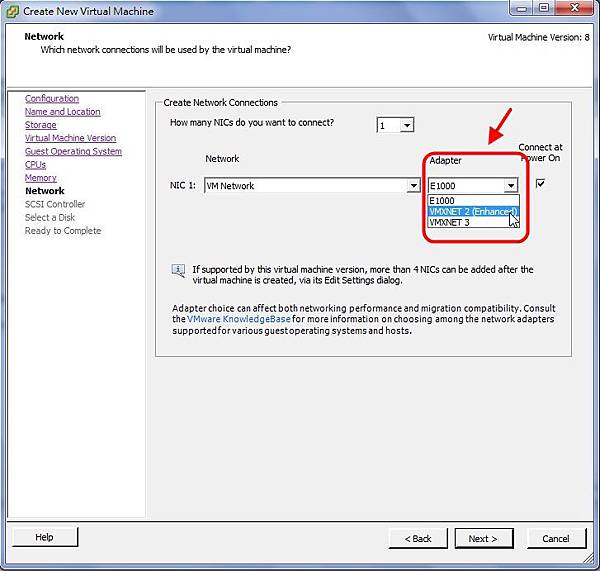 Network Adapter Setup Network Adapter Setup
