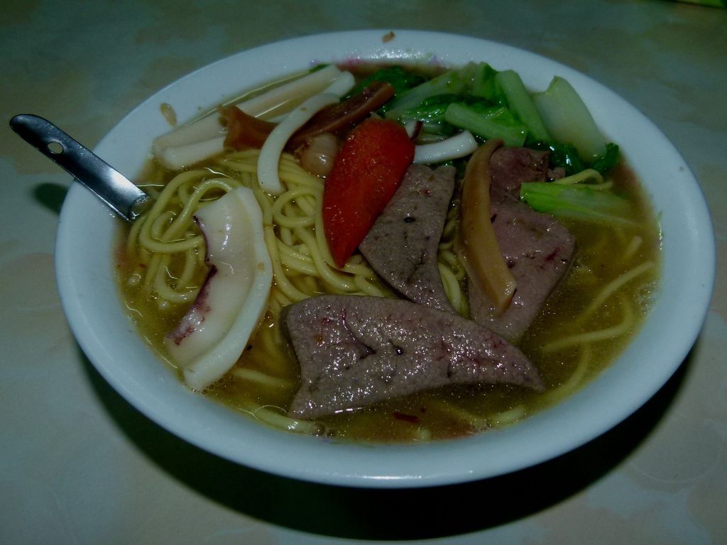0297南投縣國姓鄉松興飲食店的什錦湯麵 0297南投縣國姓鄉松興飲食店的什錦湯麵