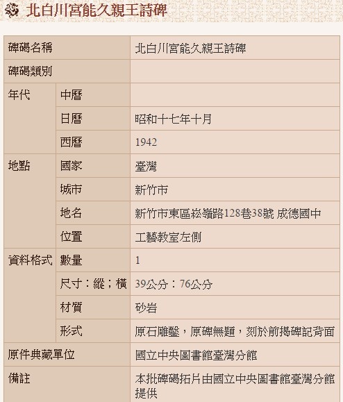 新竹神社-祭政合一/「鬼瓦」與懸魚/靖廬+北白川宮能久親王/