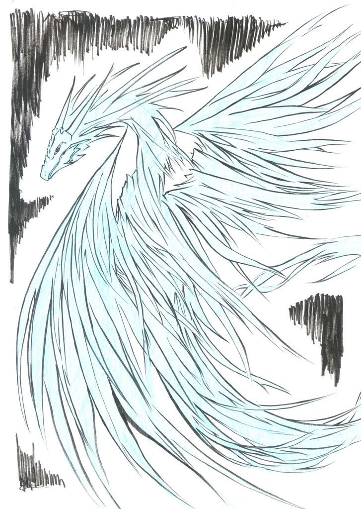 羅梅雅　菲爾　聖龍型態設定稿