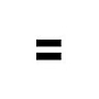 equals sign