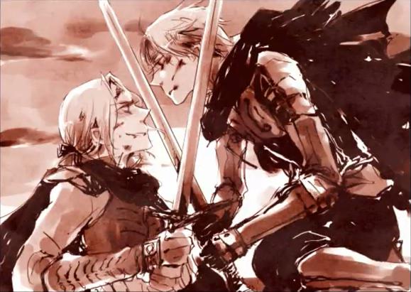 APH][百年战争]+义呆利同人图-英国和被逼到绝