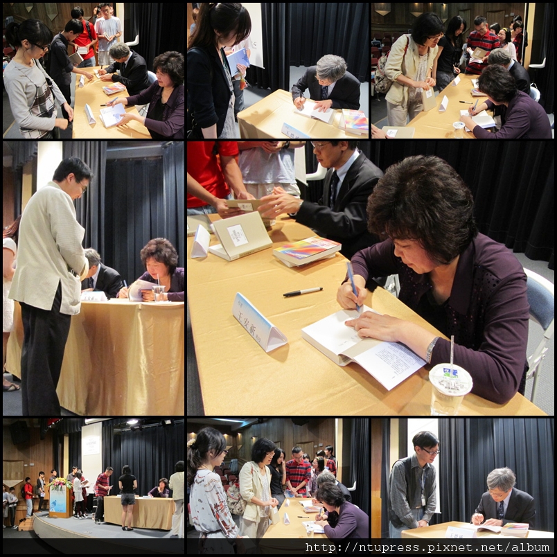 排隊中的作者簽書會