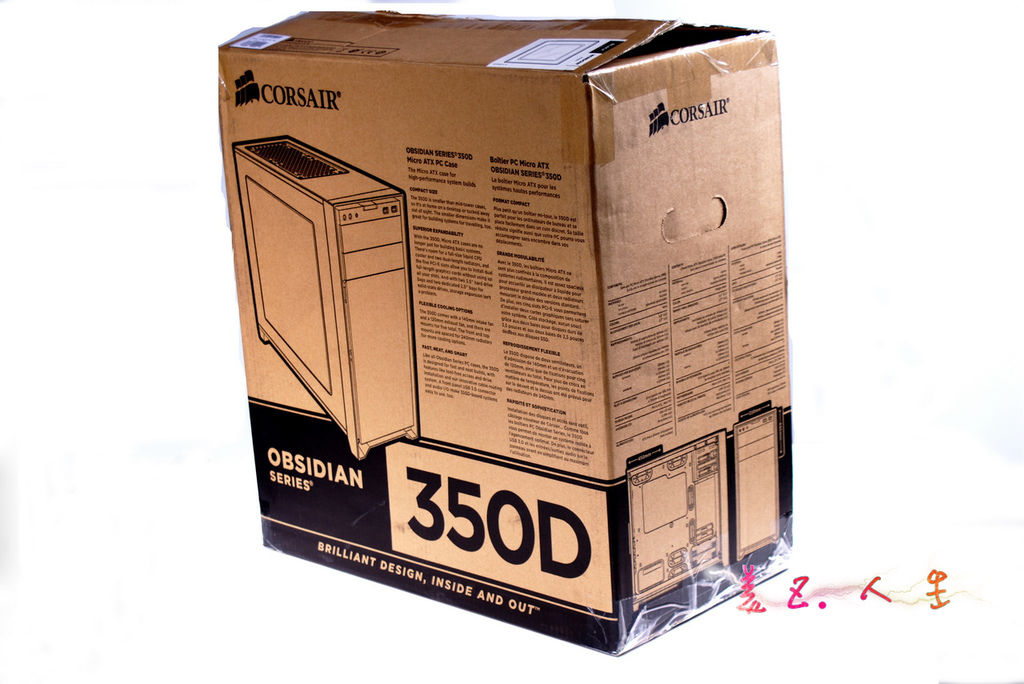 Corsair 簡約又簡單的350D中小型機殼開箱!