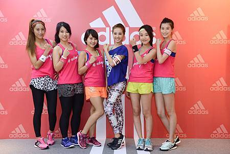 adidas現場準備專屬隊服,由美力系隊長Jolin親手贈送給台灣首批#adigirls美力系女孩 adidas現場準備專屬隊服,由美力系隊長Jolin親手贈送給台灣首批#adigirls美力系女孩
