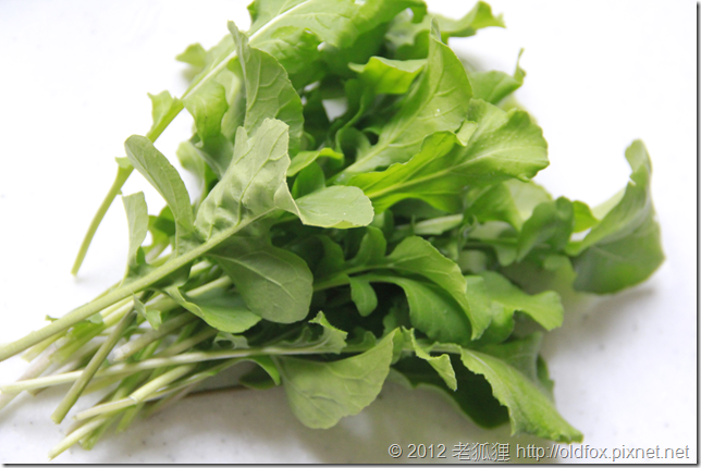 收成的芝麻菜 收成的芝麻菜
