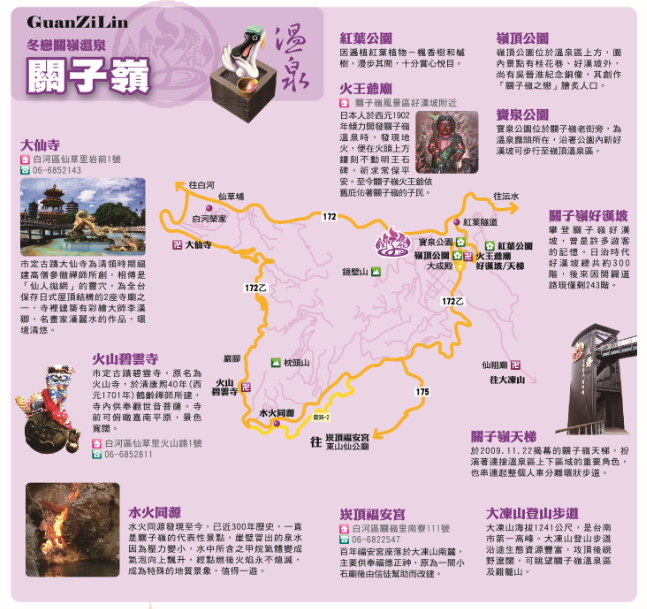 關子嶺周邊景點