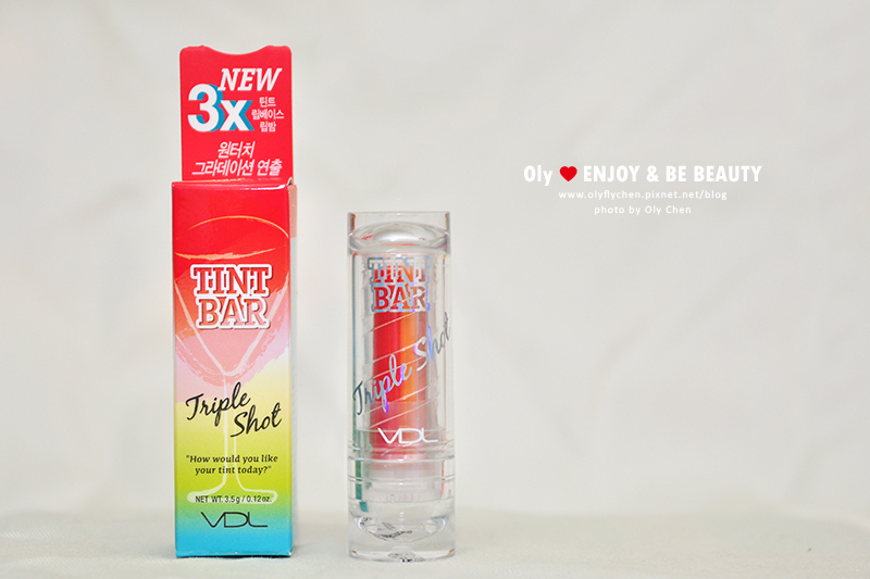 VDL 三色漸變咬唇妝唇膏 NO.601橘