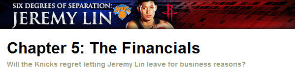 Chapter 5-The Financials Chapter 5-The Financials