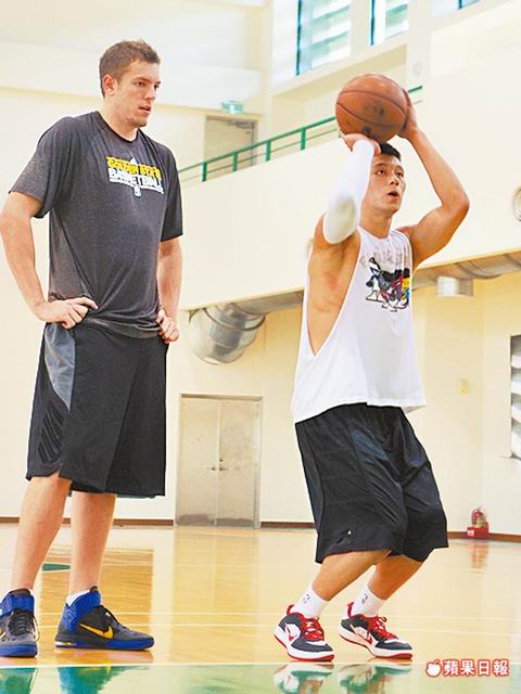 台灣 林書豪 大衛李自主訓練