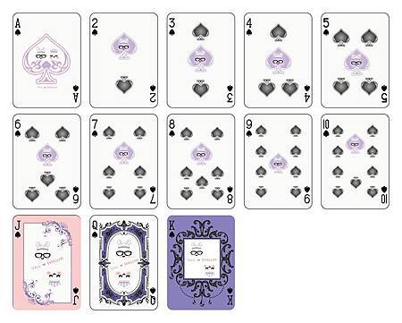 撲克牌(黑桃) 撲克牌(黑桃)