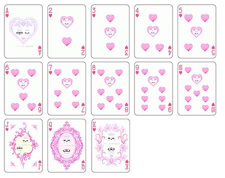 撲克牌(愛心) 撲克牌(愛心)