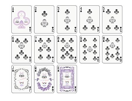 撲克牌(梅花) 撲克牌(梅花)