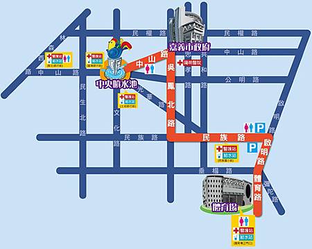 踩街路線圖 踩街路線圖
