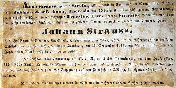 Franziska Lanner inspirierten Spitze sammtlich geborne Strauss Franziska Lanner inspirierten Spitze sammtlich geborne Strauss