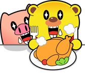 屁熊內褲豬偽line貼圖 屁熊內褲豬偽line貼圖