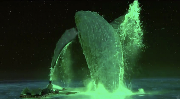 Life of Pi - Glowing Whale