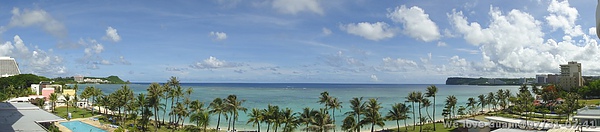 GuamFiestaResort房間陽台景色