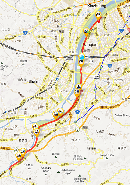 大漢溪左岸板橋－三峽