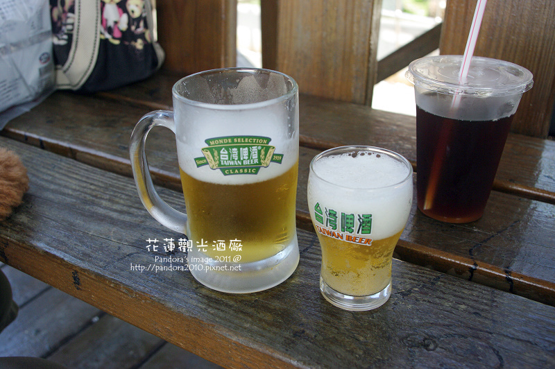 花蓮觀光酒廠。啤酒、黑麥汁 花蓮觀光酒廠。啤酒、黑麥汁