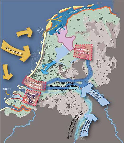 荷蘭三角洲委員會,圖片轉引自李鴻源於全國氣候變遷會議報告,2012/6/5 荷蘭三角洲委員會,圖片轉引自李鴻源於全國氣候變遷會議報告,2012/6/5