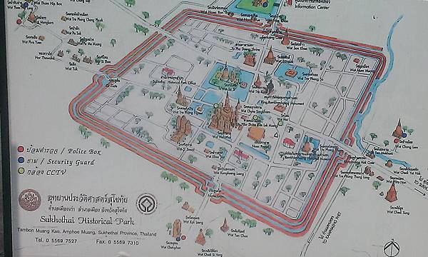 泰国素可泰历史公园图片