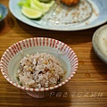 杏子日式豬排 -- 五穀飯