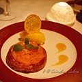 Guincho a Galera - 奶油烤柑橘伴橘子雪酪 ('Algarve' Clementine Gratin with Mandarin Orange Sherbet)