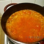 西班牙香腸雞肉鐵鍋飯 - 加進雞湯